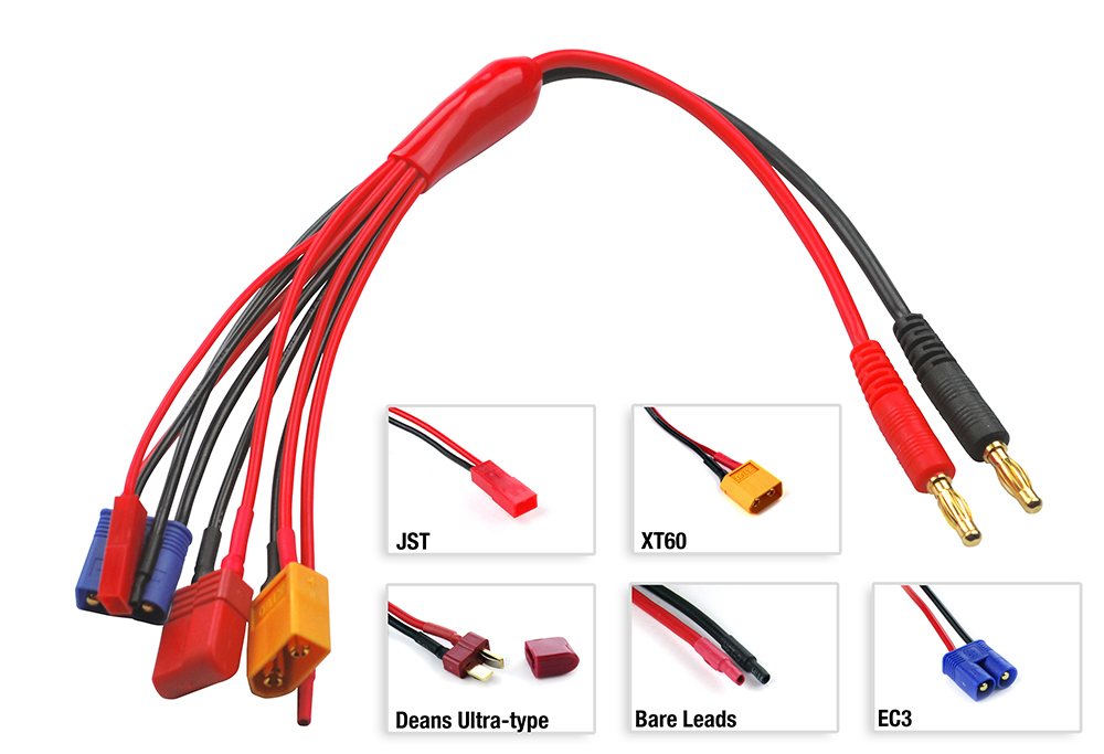 Octopus Multiple Adapter Octopus Multi Connn Adaptor ⋆ Time Machine Hobby
