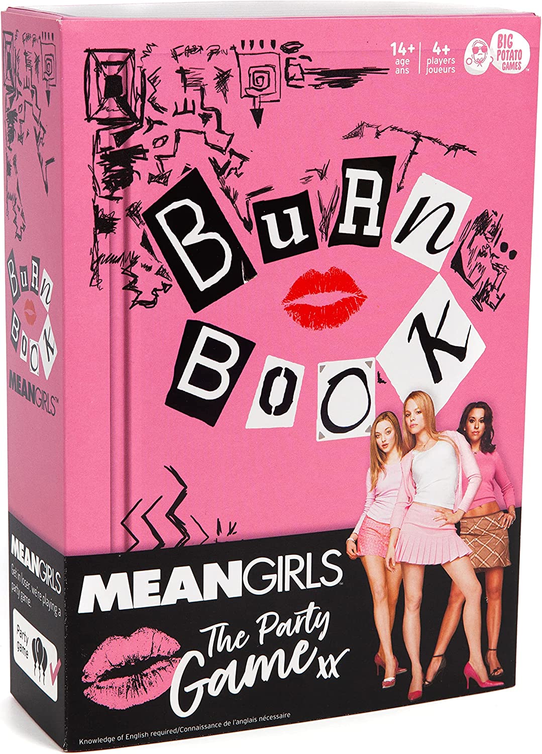 mean girls burn book fight scene