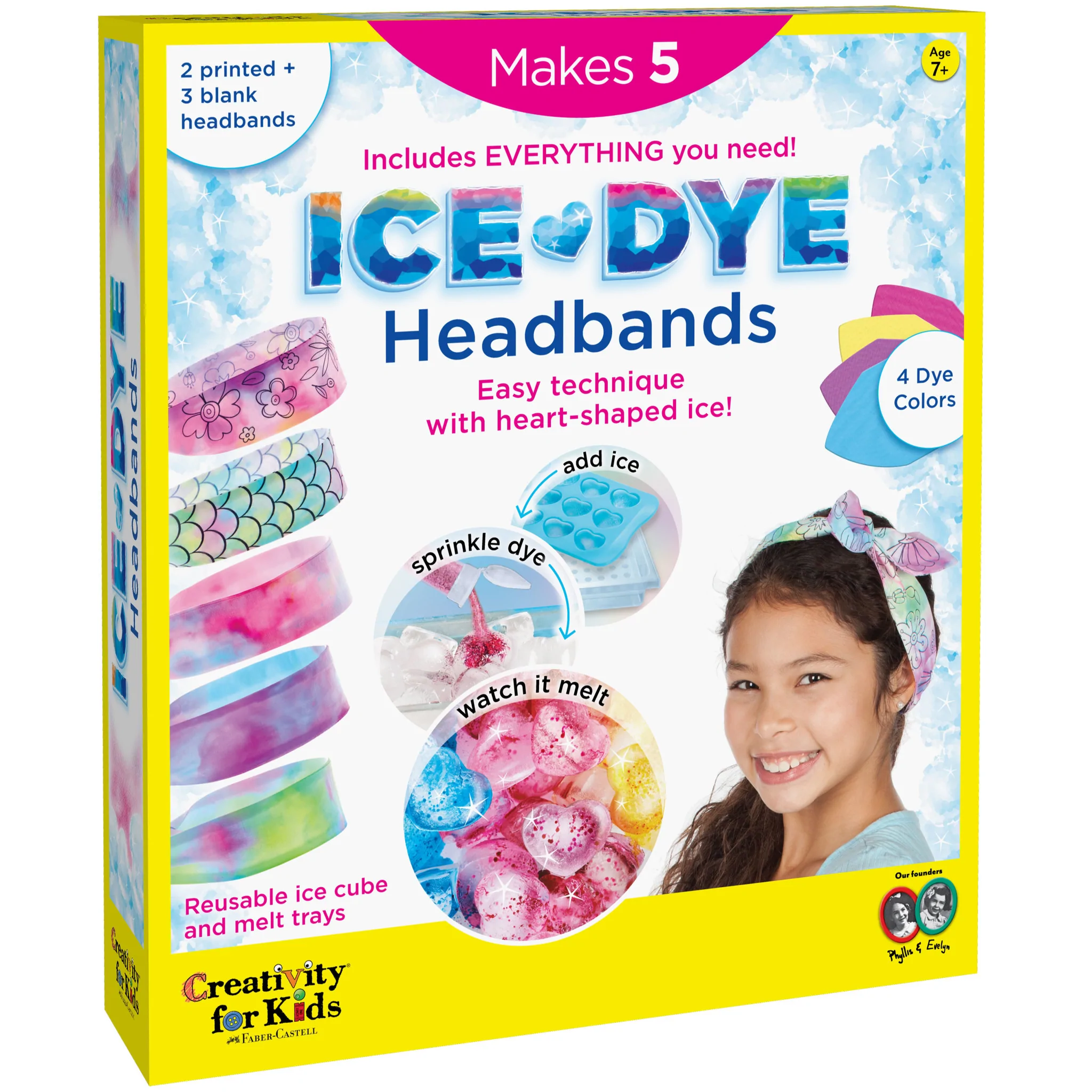 ICE DYE HEADBANDS ⋆ Time Machine Hobby