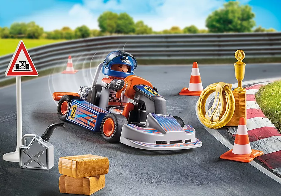 71187 GoKart Racer Gift Set ⋆ Time Machine Hobby