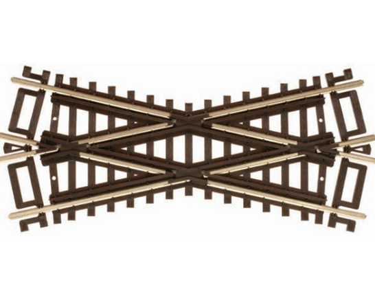 HO Code 83 25 Deg Crossing ⋆ Time Machine Hobby