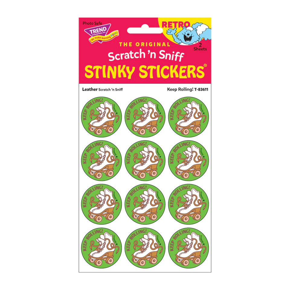Time Machine Sticker Labels Keep Rolling Stinky Stickers ⋆ Time Machine Hobby