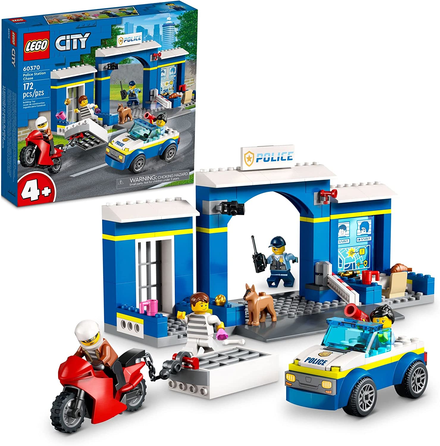 60370 Police Station Chase ⋆ Time Machine Hobby