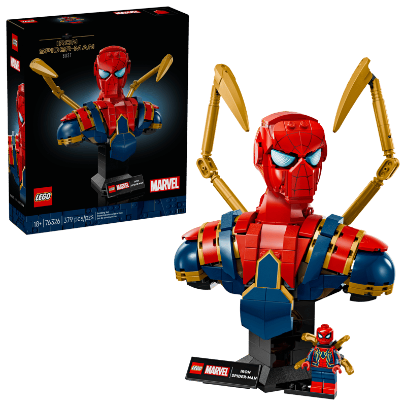 76326 Iron Spider-Man Bust ⋆ Time Machine Hobby